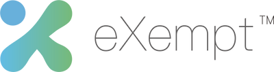 eXempt Cares logo
