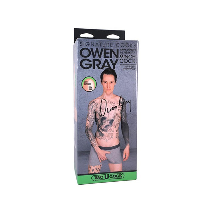 Doc Johnson Signature Cocks Owen Gray Dildo