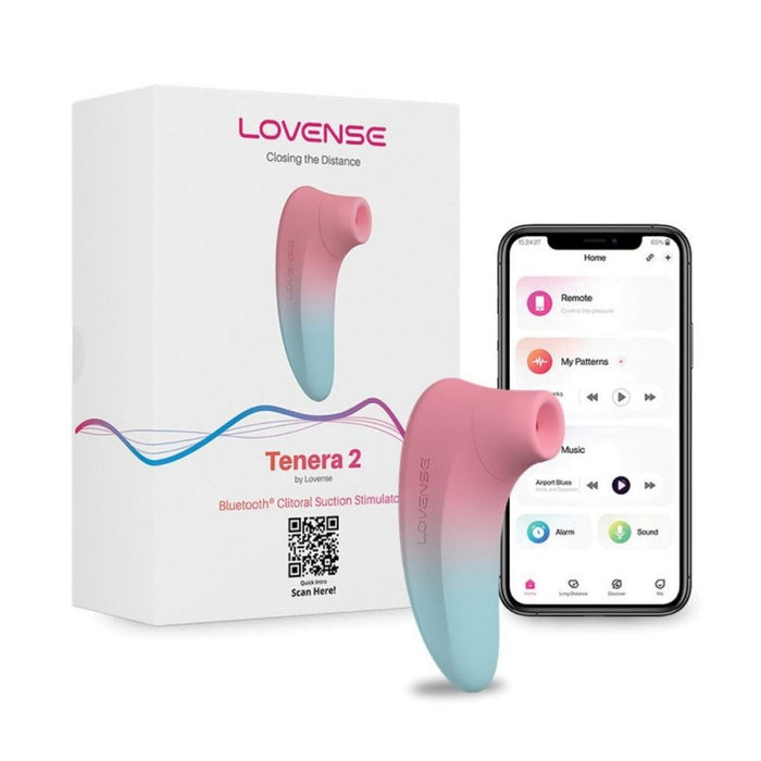 Tenera 2 Clitoral Suction Stimulator with App-controlled