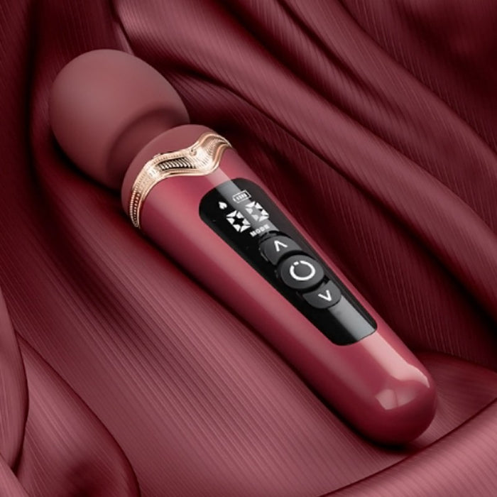 Luxury Liquid Silicone Wand Massager With Heating Mode