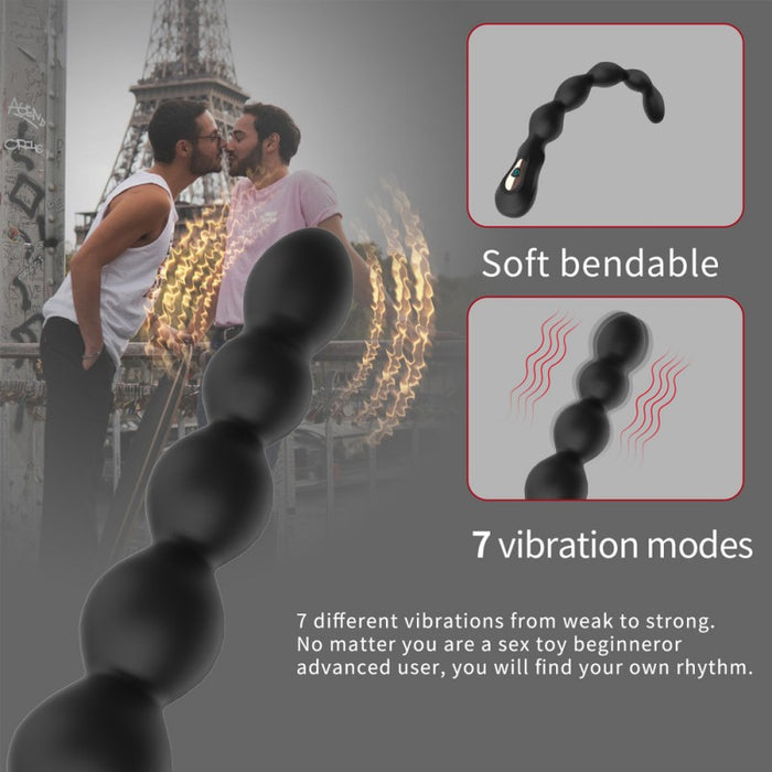 Anal Beads Vibrator Anal Butt Plug Adult Sex Toy