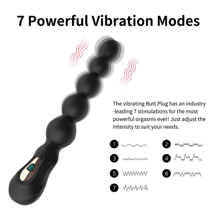 Anal Beads Vibrator Anal Butt Plug Adult Sex Toy